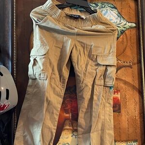 Nautica Men's Khaki Cargo Pants